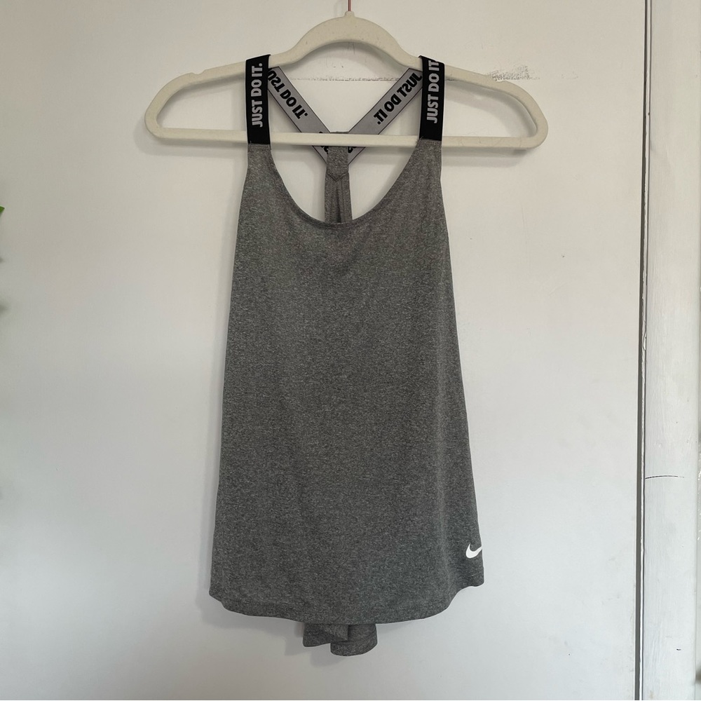 Nike Elastic Straps Graphic Tank Top